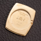 Patek Philippe Ellipse Onyx Black Dial 18k Yellow Gold Ref. 3632 from 1980s