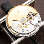 Patek Philippe Nautilus Gold/Steel White Cream Ceramic Sigma Dial Ref 3800 from 1980s