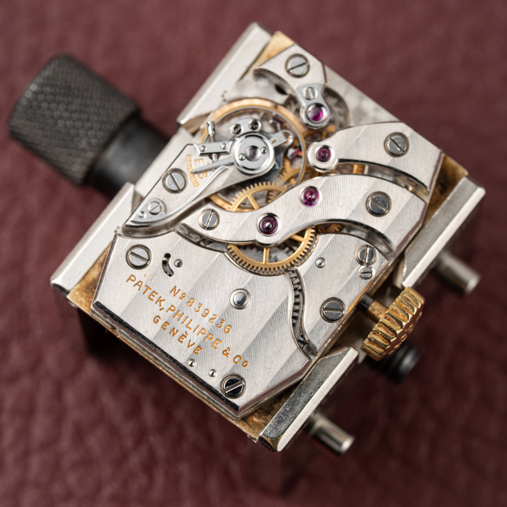 Patek Philippe Rectangular Cal 9'90 French Rose Gold Case from 1939