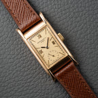 Patek Philippe Rectangular Cal 9'90 French Rose Gold Case from 1939