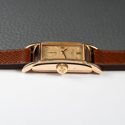 Patek Philippe Rectangular Cal 9'90 French Rose Gold Case from 1939