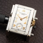 Patek Philippe Tank Oversize “Breguet Numerals” 18K Yellow Gold Ref. 469 from 1937