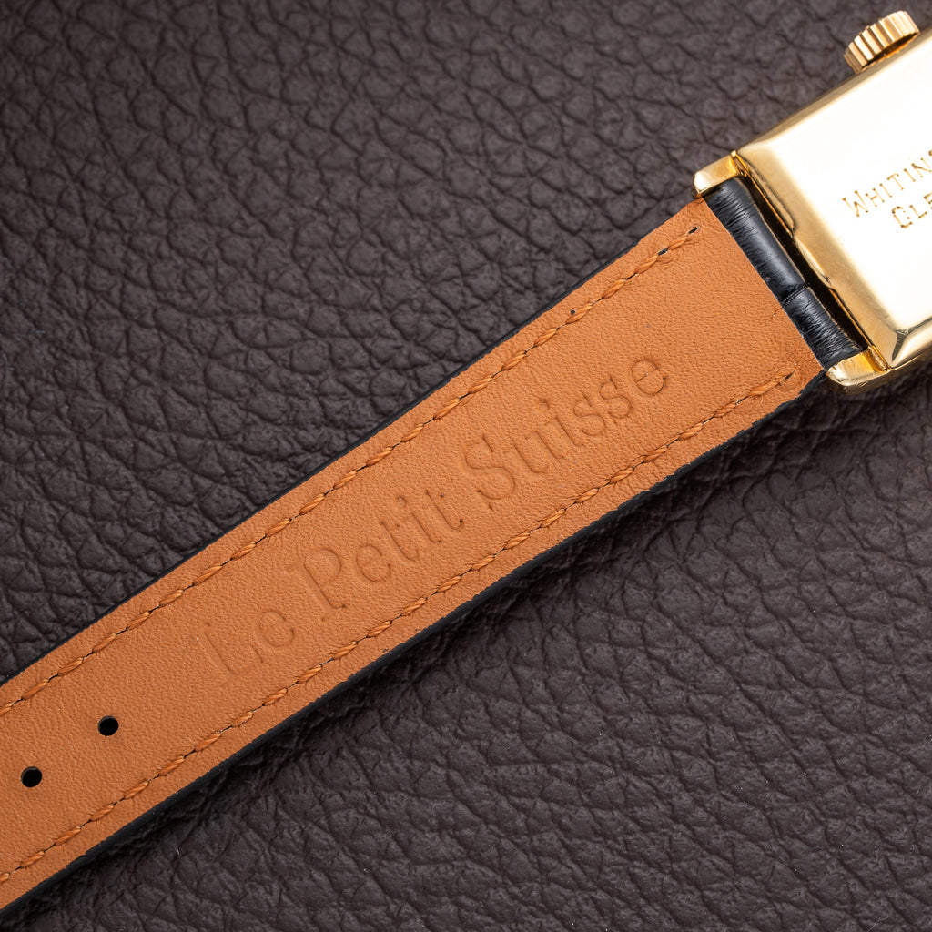 Patek Philippe Tank Oversize “Breguet Numerals” 18K Yellow Gold Ref. 469 from 1937