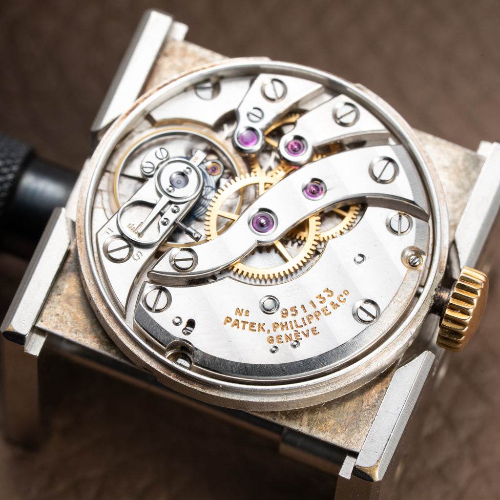 Patek Philippe Square Tank 18K Yellow Gold Ref 1483 from 1948