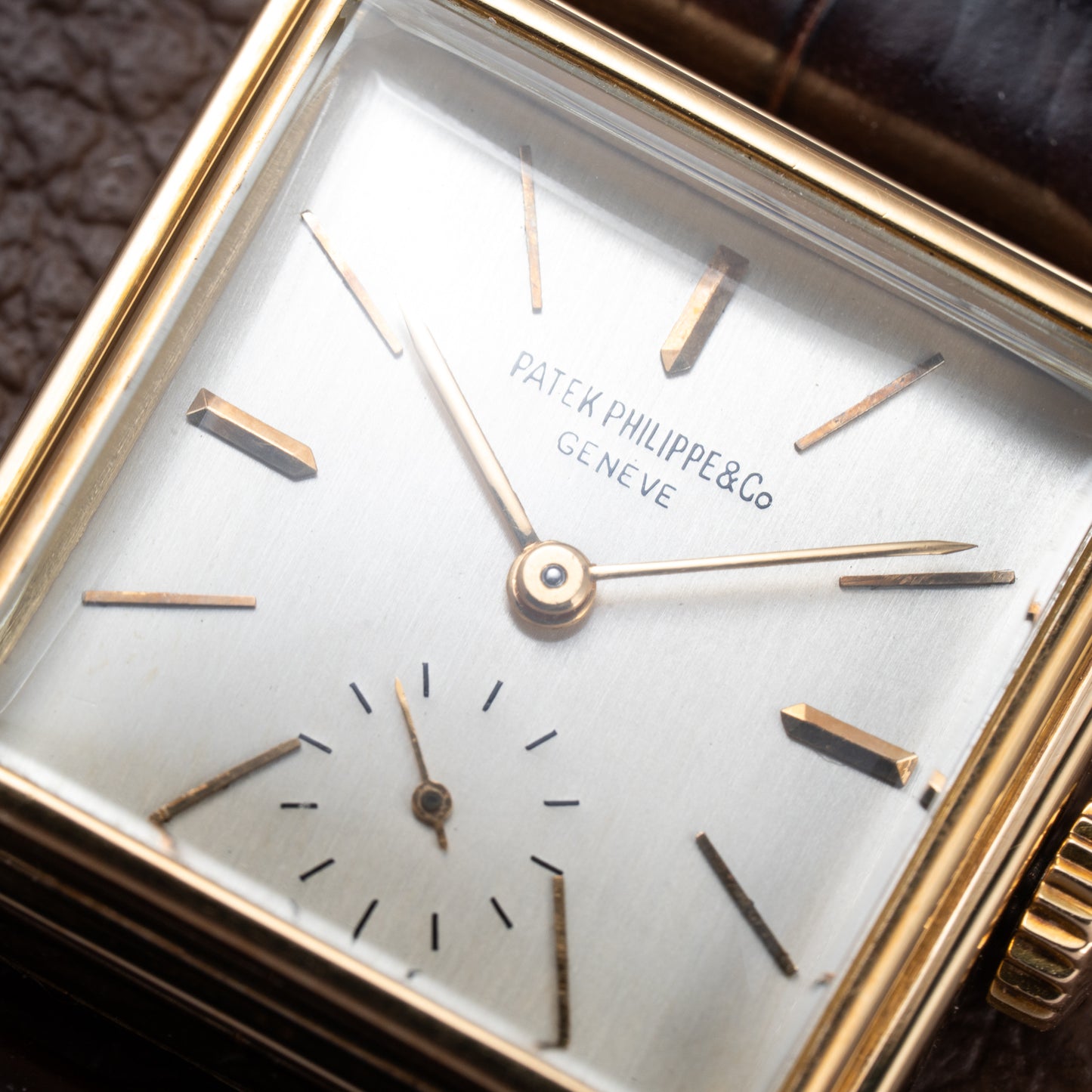 Patek Philippe Square Tank 18K Yellow Gold Ref 1483 from 1948