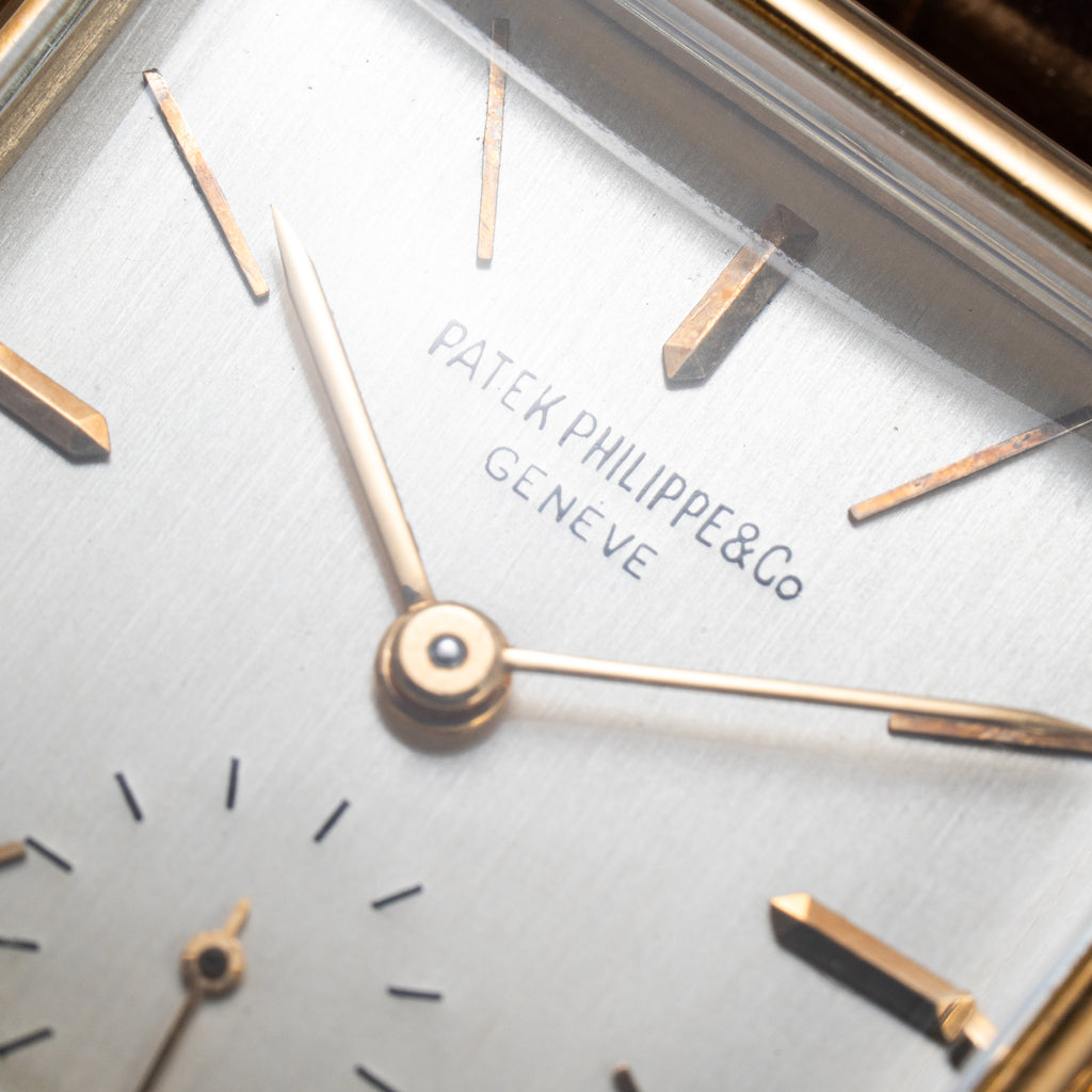 Patek Philippe Square Tank 18K Yellow Gold Ref 1483 from 1948