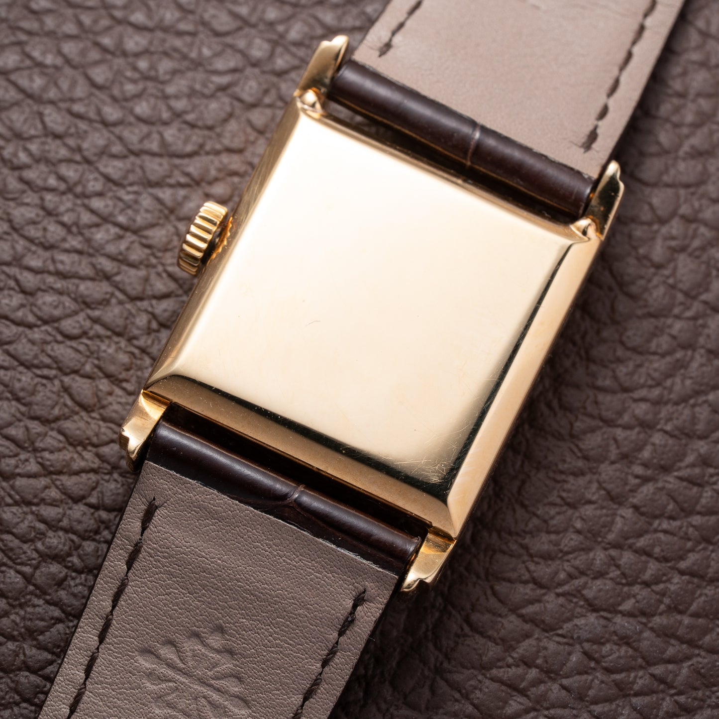 Patek Philippe Square Tank 18K Yellow Gold Ref 1483 from 1948