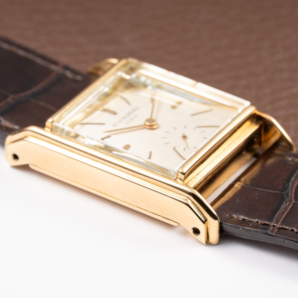Patek Philippe Square Tank 18K Yellow Gold Ref 1483 from 1948
