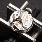 Patek Philippe Calatrava Lady Cocktail Watch White Gold 18k Blue Dial Ref 3266 from 1960s