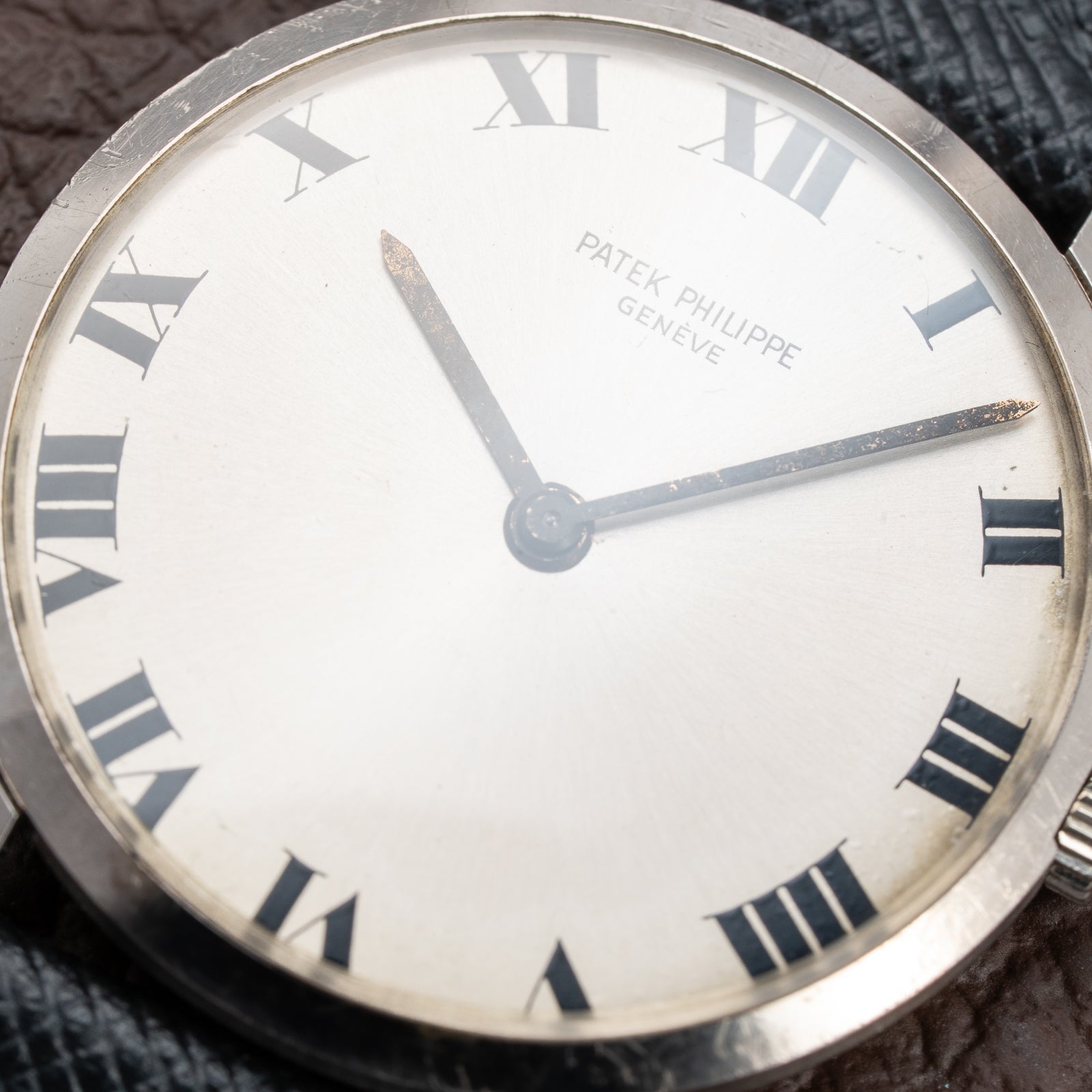 Patek Philippe Calatrava Ultra-Thin White Gold 18k Roman Dial Ref. 3512 from 1970s
