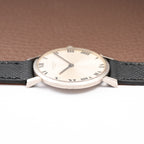 Patek Philippe Calatrava Ultra-Thin White Gold 18k Roman Dial Ref. 3512 from 1970s