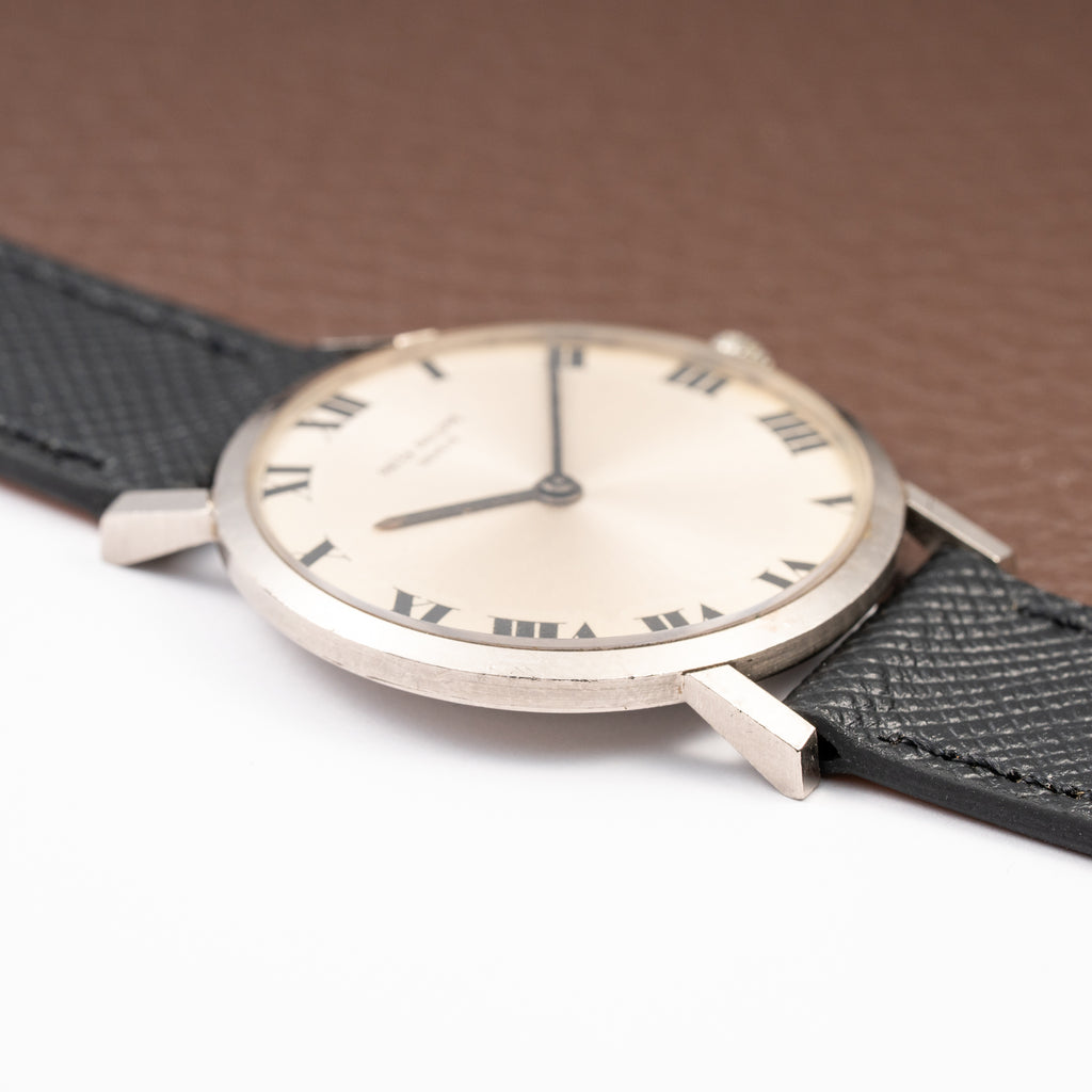 Patek Philippe Calatrava Ultra-Thin White Gold 18k Roman Dial Ref. 3512 from 1970s