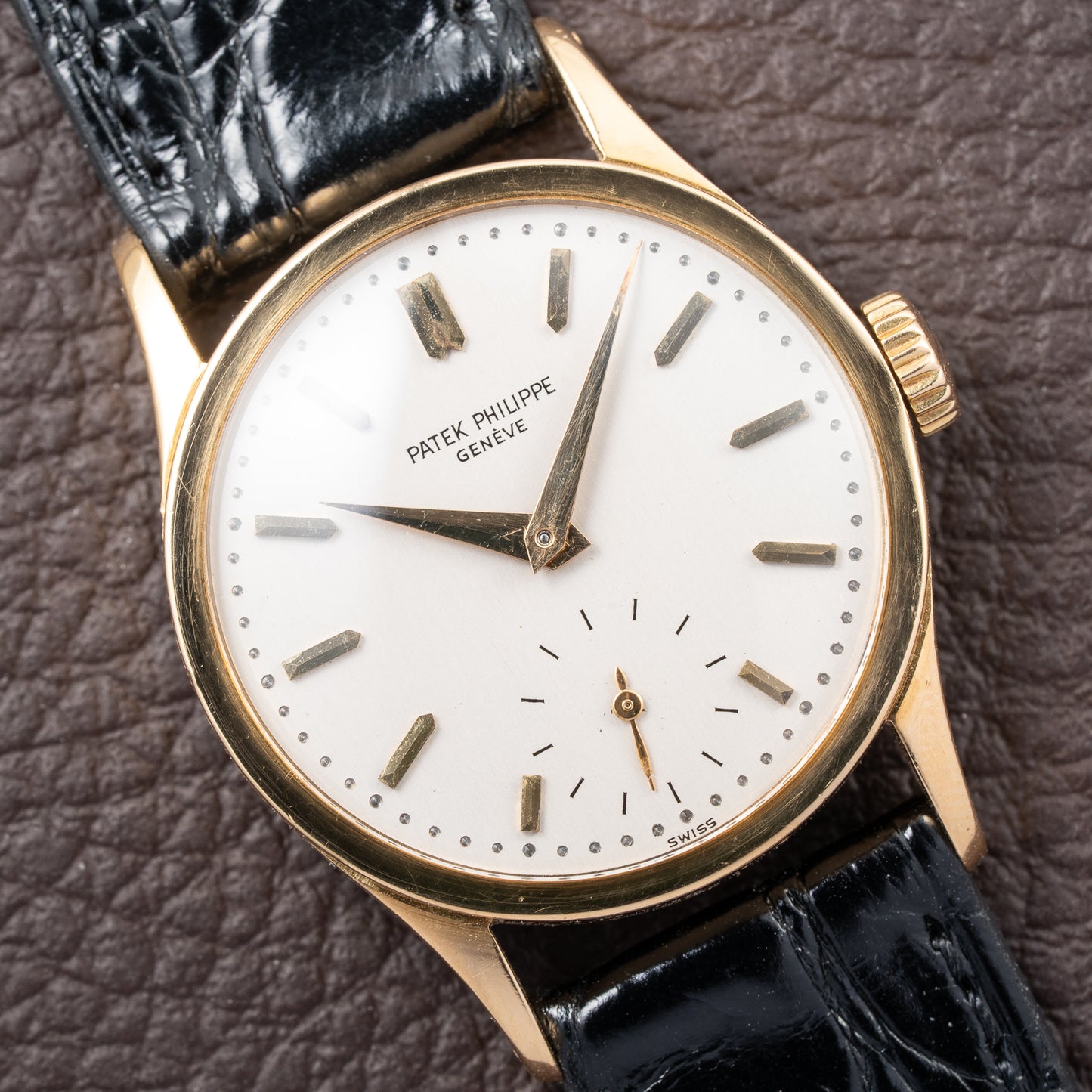 Patek Philippe Calatrava 18k Yellow Gold Ref. 96 from 1950s