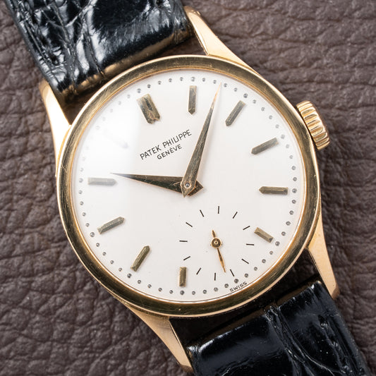 Patek Philippe Calatrava 18k Yellow Gold Ref. 96 from 1950s