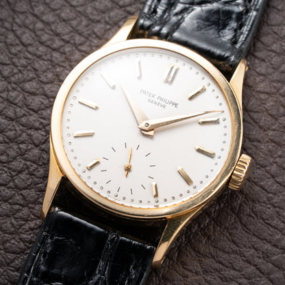 Patek Philippe Calatrava 18k Yellow Gold Ref. 96 from 1950s
