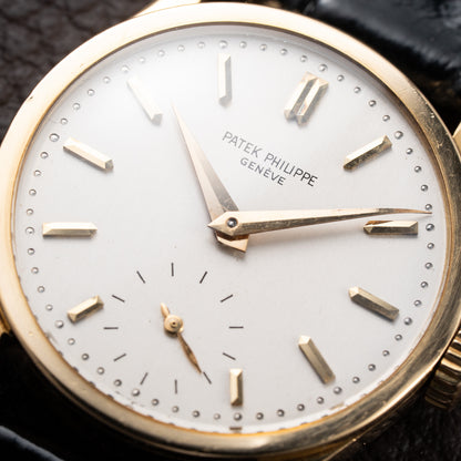 Patek Philippe Calatrava 18k Yellow Gold Ref. 96 from 1950s
