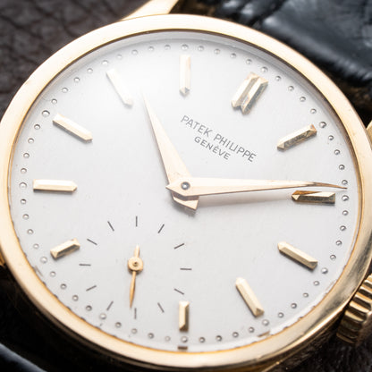 Patek Philippe Calatrava 18k Yellow Gold Ref. 96 from 1950s