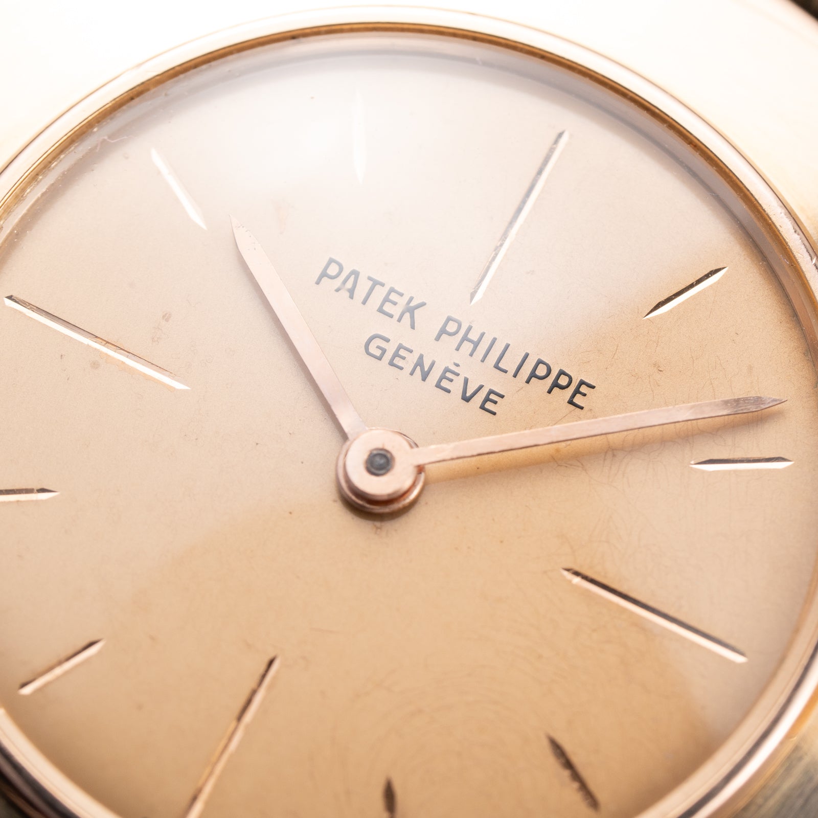 Patek Philippe “Disco Volante” Pink on Pink 18K Rosé Gold Ref 2594 from 1959