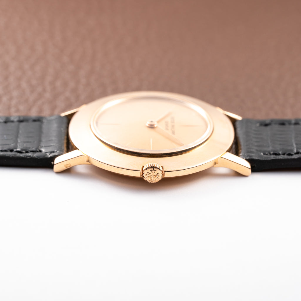 Patek Philippe “Disco Volante” Pink on Pink 18K Rosé Gold Ref 2594 from 1959