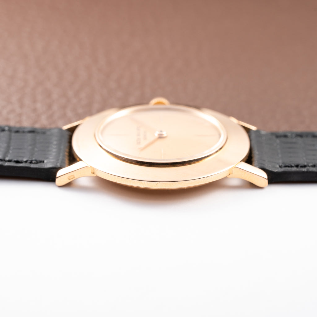 Patek Philippe “Disco Volante” Pink on Pink 18K Rosé Gold Ref 2594 from 1959