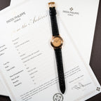 Patek Philippe “Disco Volante” Pink on Pink 18K Rosé Gold Ref 2594 from 1959