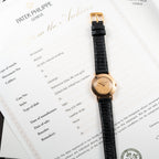 Patek Philippe “Disco Volante” Pink on Pink 18K Rosé Gold Ref 2594 from 1959