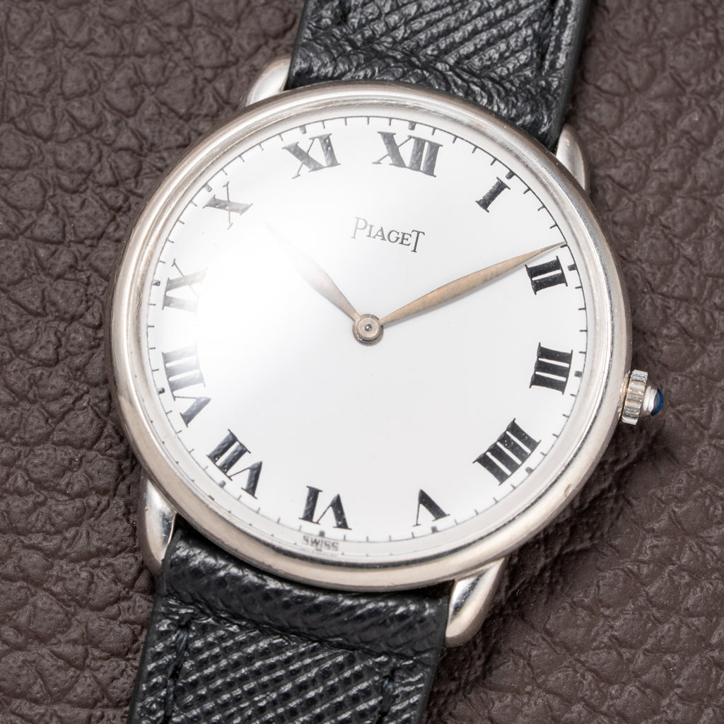 Piaget Altiplano Dress Watch 18K White Gold Ultra Thin Ref. 911 from 1960s