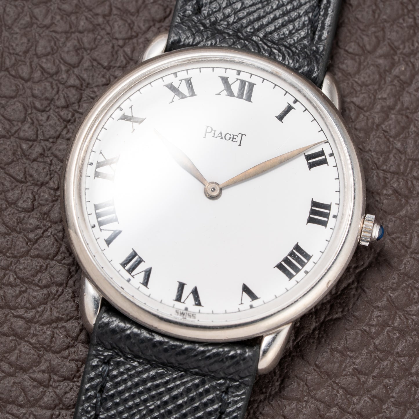 Piaget Altiplano Dress Watch 18K White Gold Ultra Thin Ref. 911 from 1960s