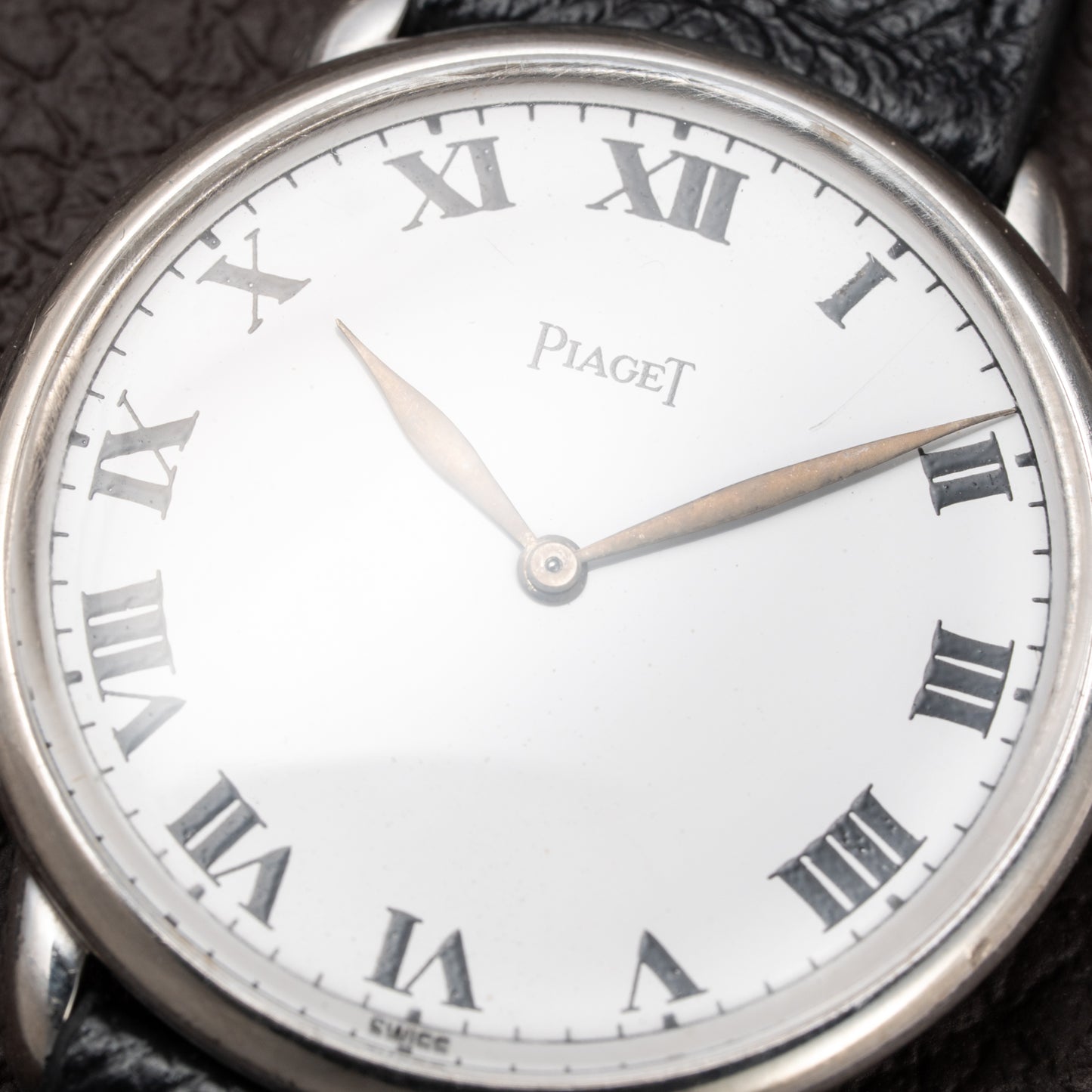 Piaget Altiplano Dress Watch 18K White Gold Ultra Thin Ref. 911 from 1960s