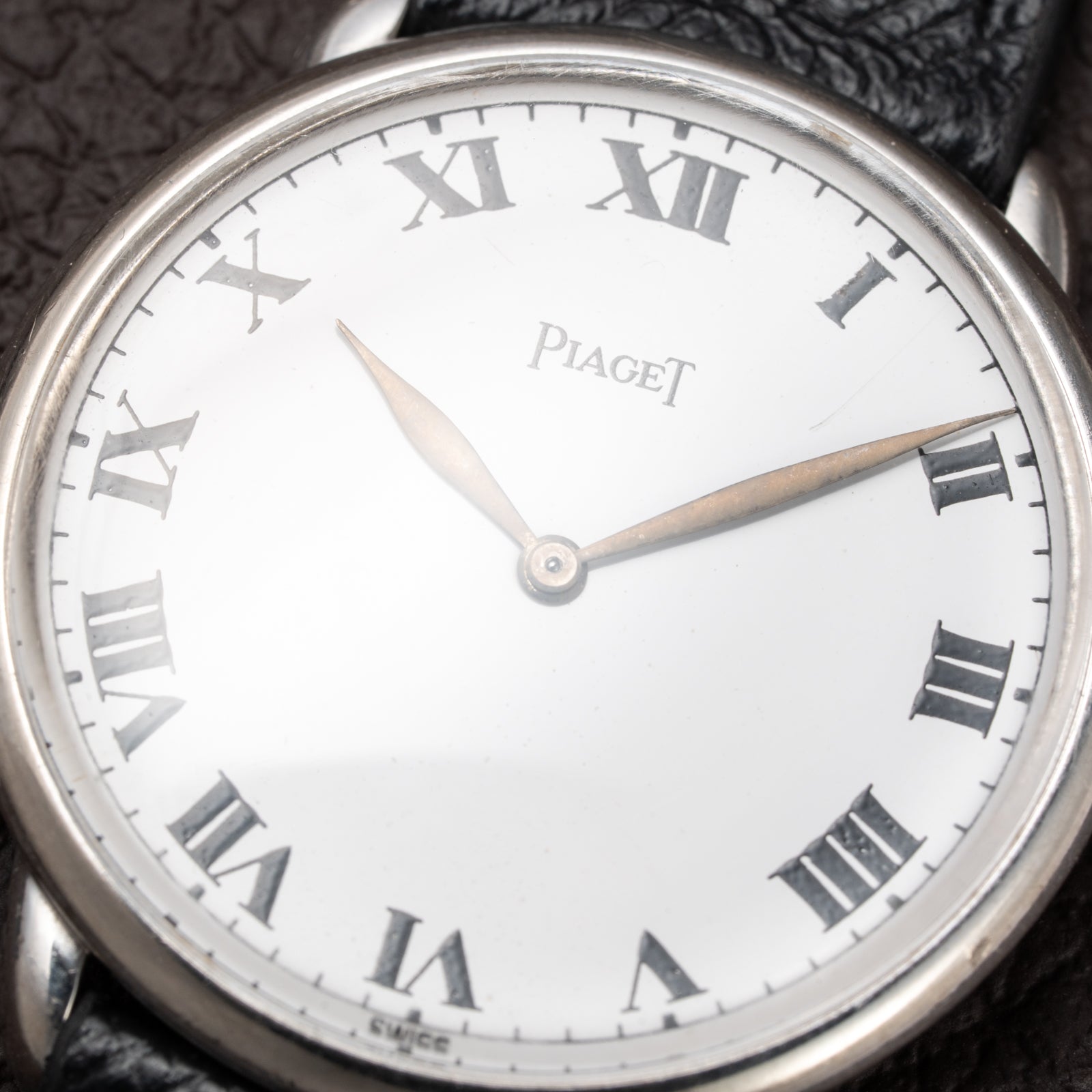 Piaget Altiplano Dress Watch 18K White Gold Ultra Thin Ref. 911 from 1960s