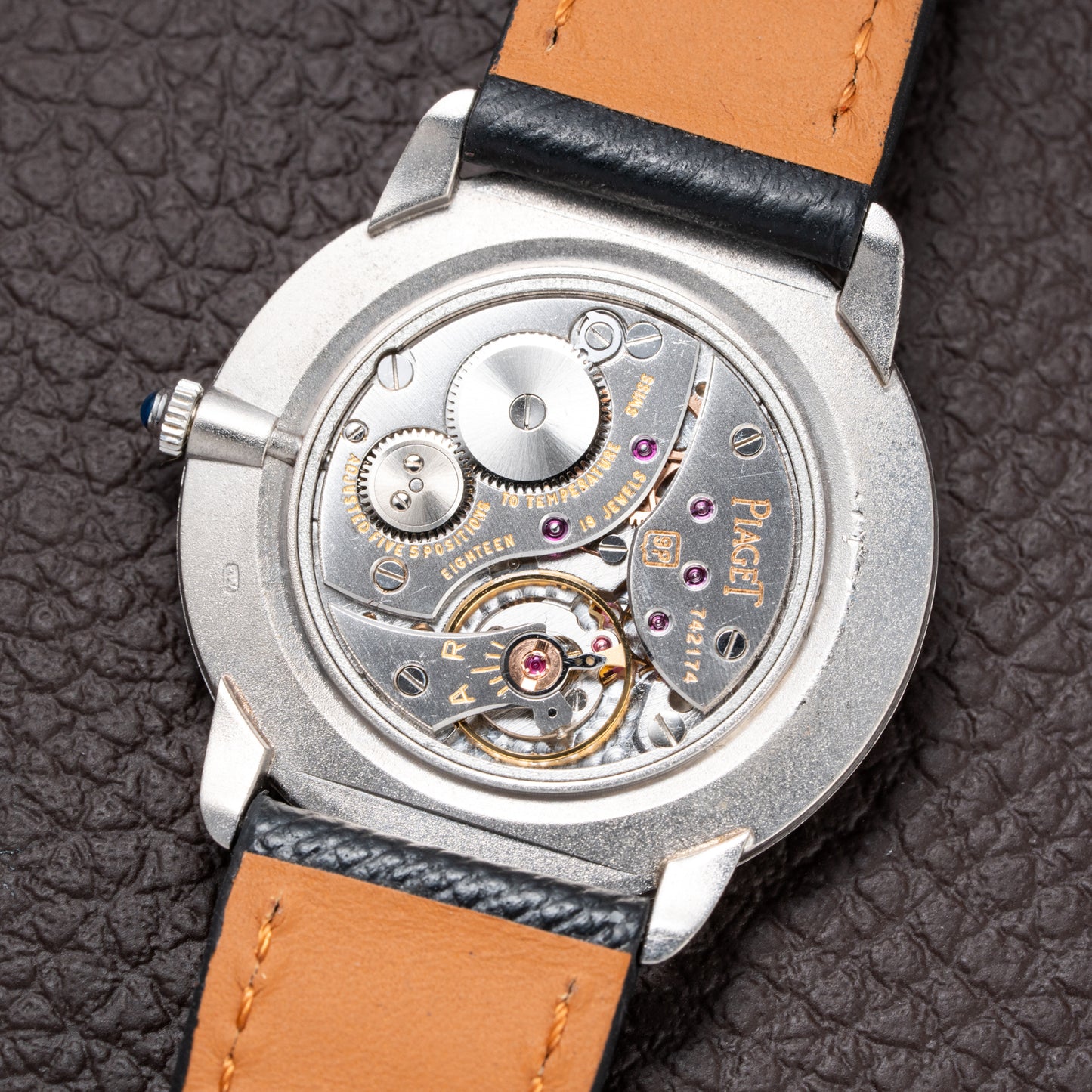 Piaget Altiplano Dress Watch 18K White Gold Ultra Thin Ref. 911 from 1960s