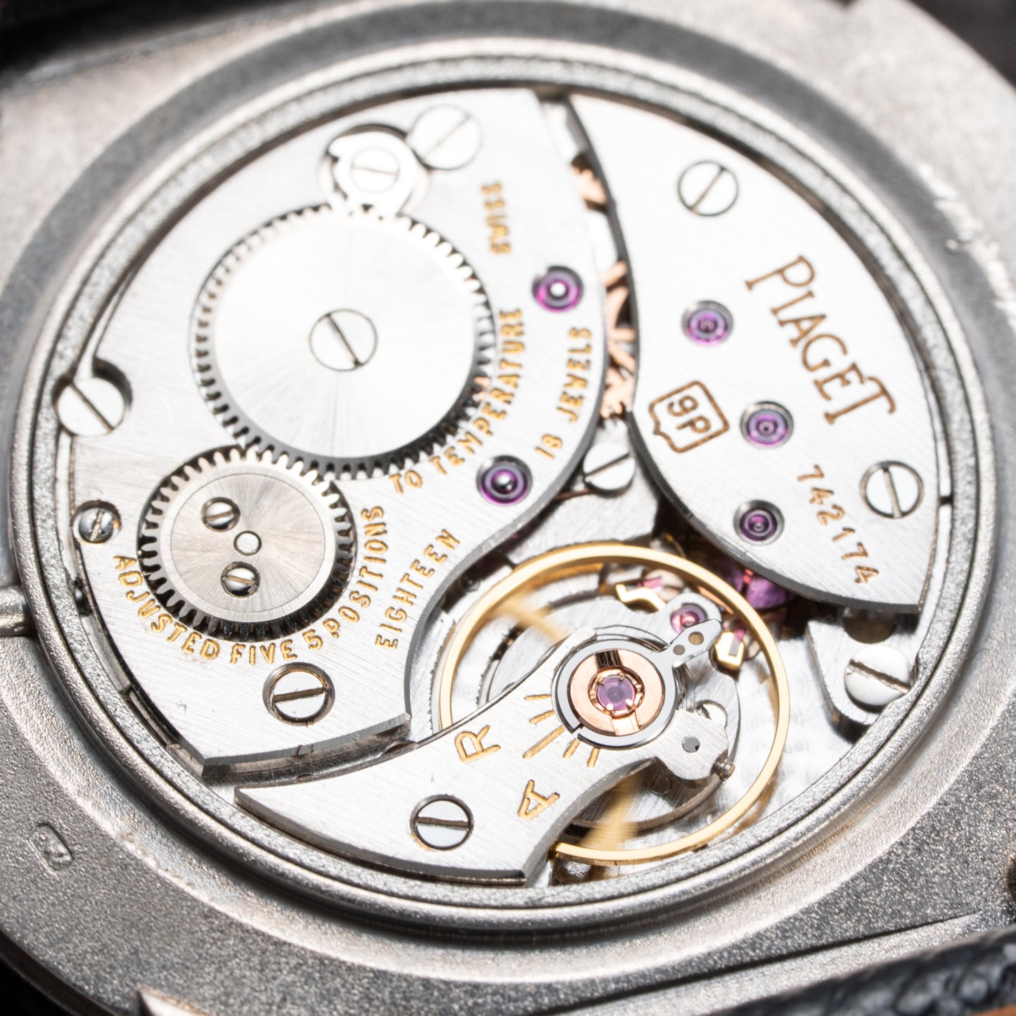 Piaget Altiplano Dress Watch 18K White Gold Ultra Thin Ref. 911 from 1960s