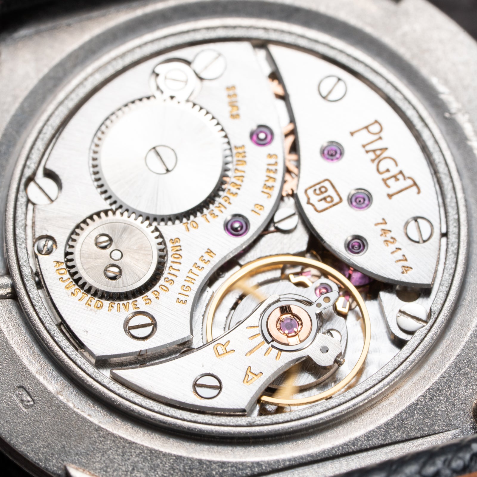 Piaget Altiplano Dress Watch 18K White Gold Ultra Thin Ref. 911 from 1960s