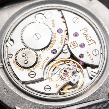 Piaget Altiplano Dress Watch 18K White Gold Ultra Thin Ref. 911 from 1960s