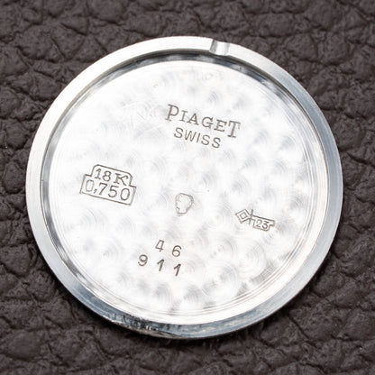 Piaget Altiplano Dress Watch 18K White Gold Ultra Thin Ref. 911 from 1960s