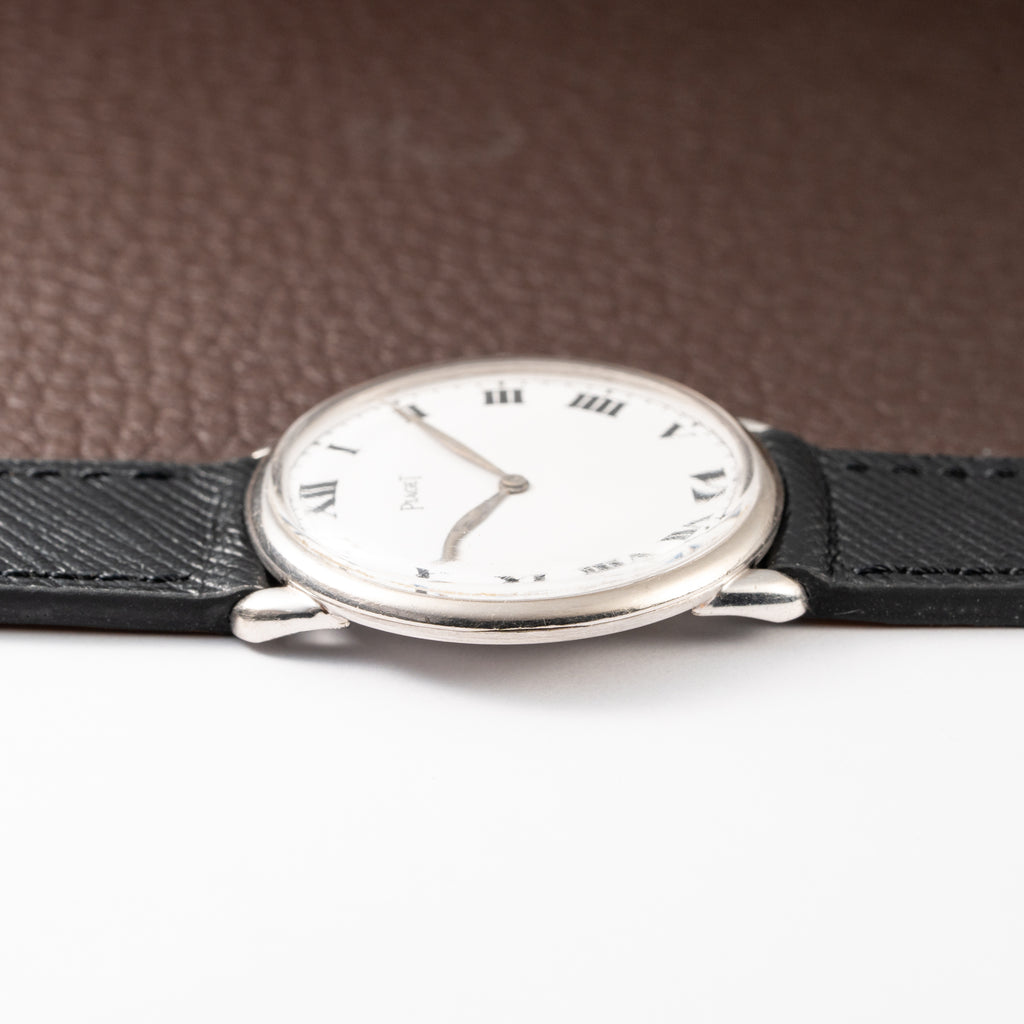 Piaget Altiplano Dress Watch 18K White Gold Ultra Thin Ref. 911 from 1960s