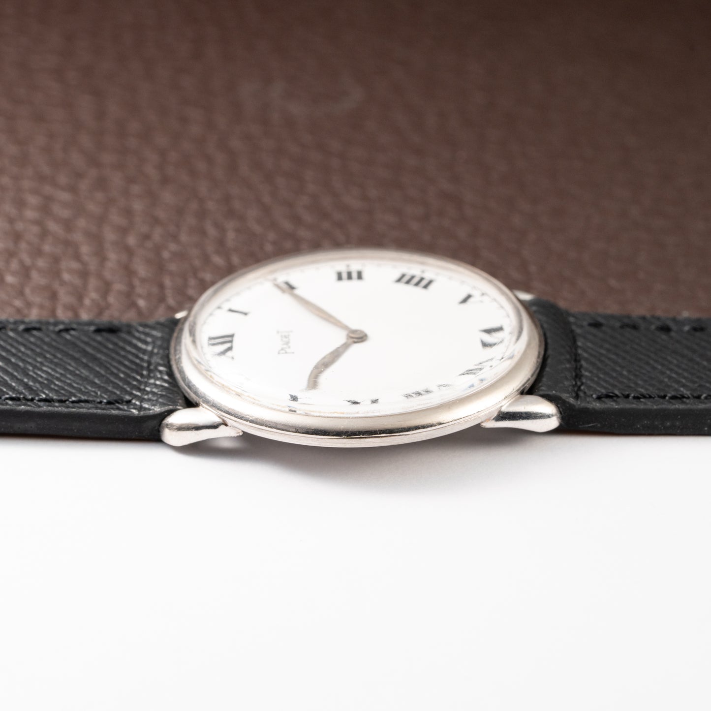 Piaget Altiplano Dress Watch 18K White Gold Ultra Thin Ref. 911 from 1960s