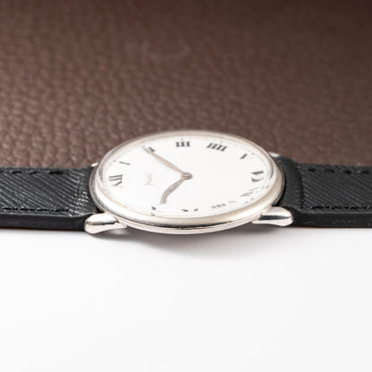 Piaget Altiplano Dress Watch 18K White Gold Ultra Thin Ref. 911 from 1960s