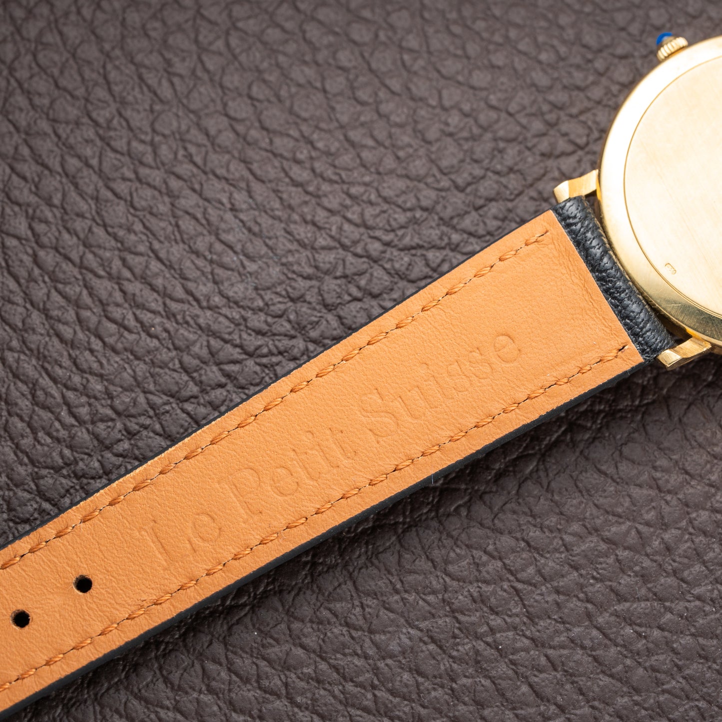 Piaget Automatic Ultra Plat 18K Gold White Roman Dial Ref. 12603 from 1960s