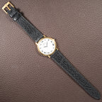 Piaget Automatic Ultra Plat 18K Gold White Roman Dial Ref. 12603 from 1960s