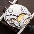 Piaget Automatic Extra Plat Clous de Paris Hobnail 18k White Gold Cal 12P Micro Rotor Ref 12448 from 1970s