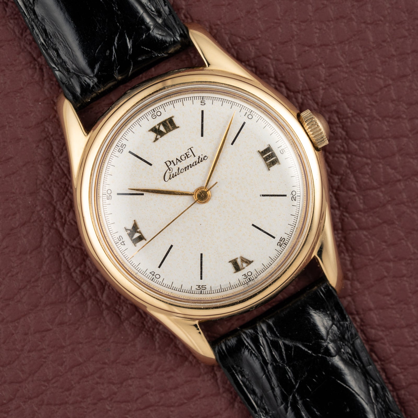 Piaget Early Automatic Spillmann Case 18k Gold
