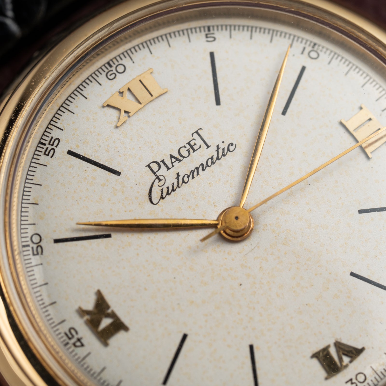 Piaget Early Automatic Spillmann Case 18k Gold