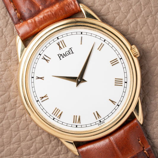 Piaget Gouverneur 18K Yellow Gold Ultra Thin 9P2 Ref 90968 from 1990s