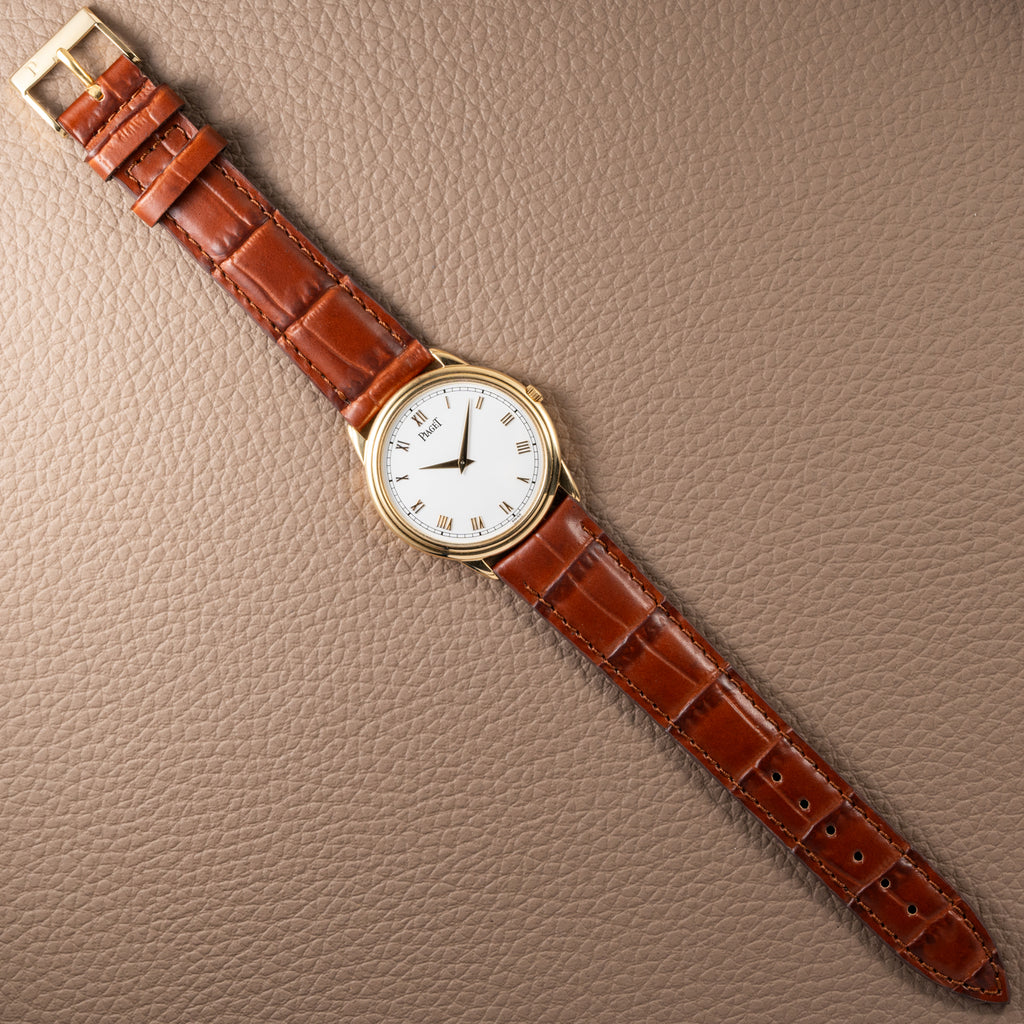 Piaget Gouverneur 18K Yellow Gold Ultra Thin 9P2 Ref 90968 from 1990s