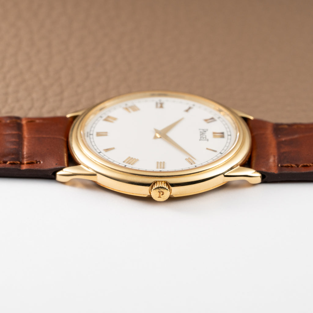 Piaget Gouverneur 18K Yellow Gold Ultra Thin 9P2 Ref 90968 from 1990s