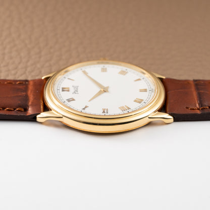 Piaget Gouverneur 18K Yellow Gold Ultra Thin 9P2 Ref 90968 from 1990s
