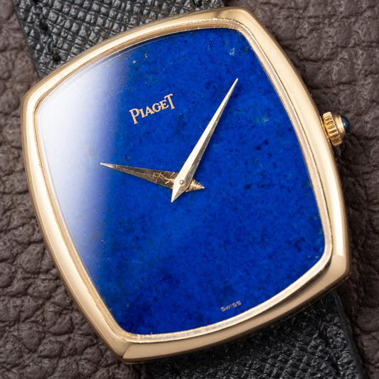 Piaget Emperador Lapis Lazuli 18k Yellow Gold Ref. 9741 From 1980s