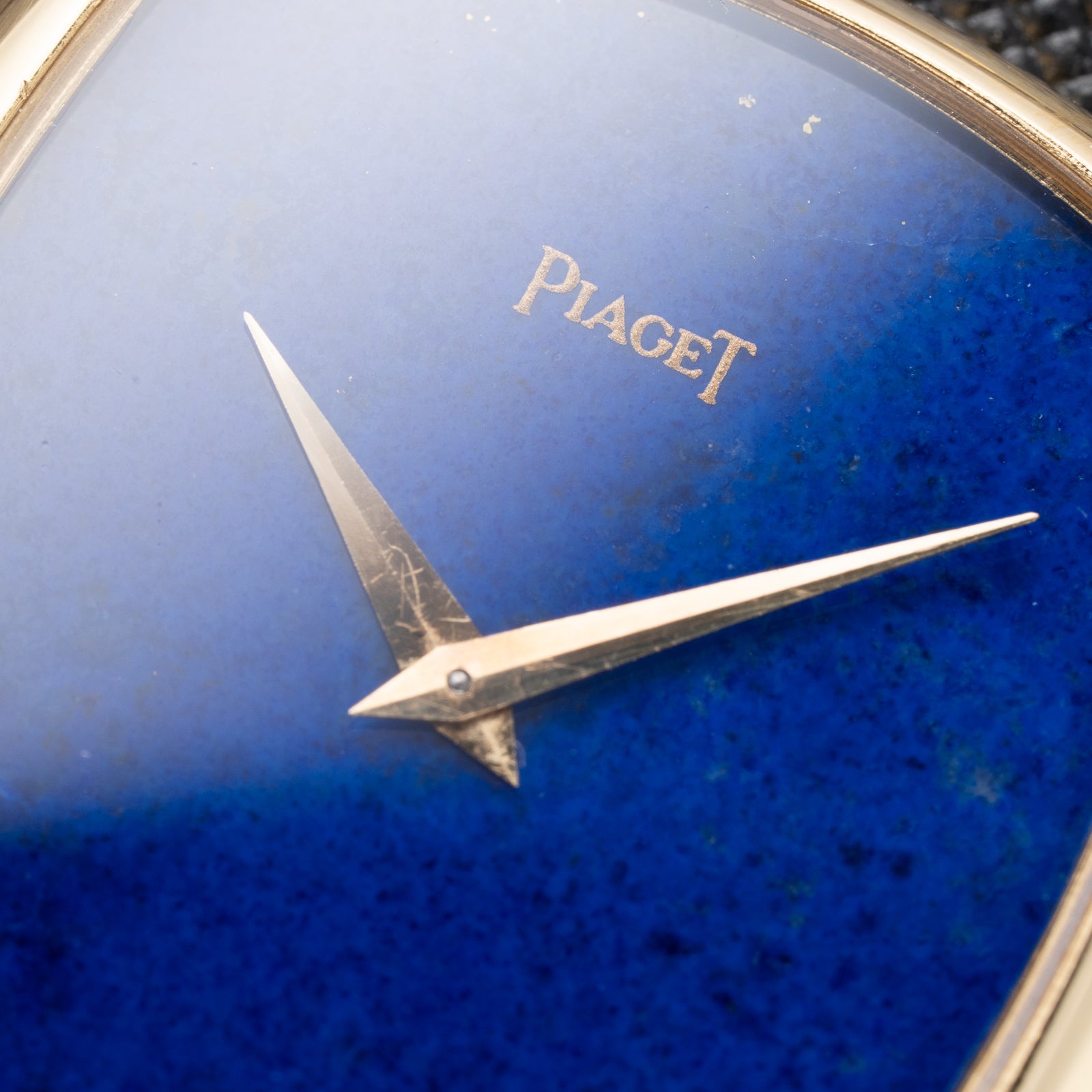 Piaget Emperador Lapis Lazuli 18k Yellow Gold Ref. 9741 From 1980s