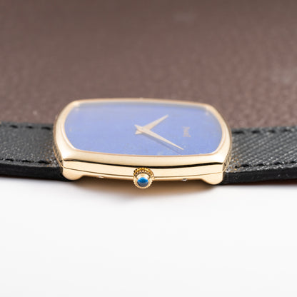 Piaget Emperador Lapis Lazuli 18k Yellow Gold Ref. 9741 From 1980s